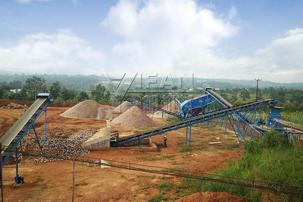 200t/h Granite Crushing Line Successfully Put Into Production in East Africa